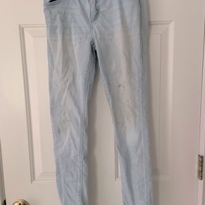 Light Blue Skinny Jeans for Teens